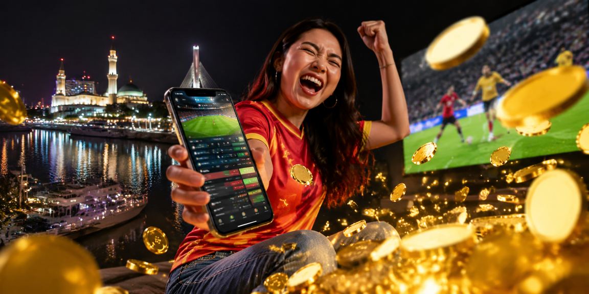 Pengguna sf90 Selangor mengakses pertaruhan bola sepak melalui telefon pintar